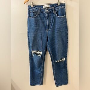 Abercrombie & Fitch The Ankle Straight Curve Love size 29